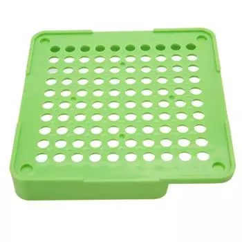 100 отверстий для наполнения пустых капсул с пластинами для распределения порошка, инструмент для наполнения капсул (00#)