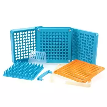 100 отверстий для пустых капсул, наполнитель для порошка, пластины для распределения, инструмент для заполнения капсул, 0#, английская версия