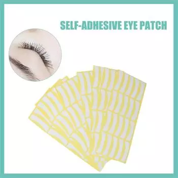 100 пар изолирующих бумажных наклеек, подушечки для наращивания ресниц для клея для ресниц