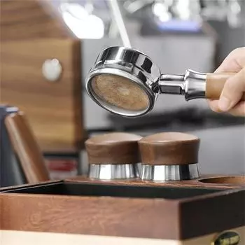 100 Pcs Coffee Filter 51mm/54mm/58mm Raw Wood Pulp 51MM