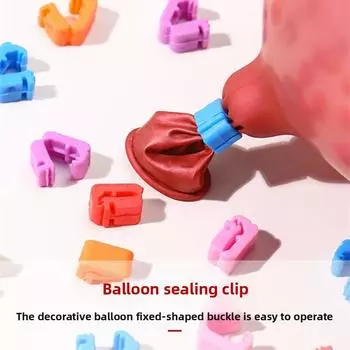 100 Pcs Creative Wedding Supplies Balloon Clips bag of 100 pieces