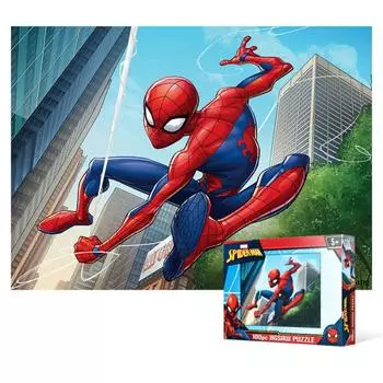 Пазл из 100 деталей - Marvel Spider-Man (большой кусок), популярная корейская головоломка