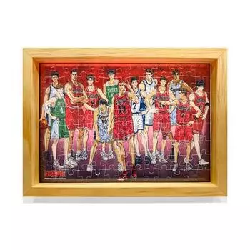 100 Piece Jigsaw Puzzle - Slam Dunk Inter High School Championship (Mini.Crystal.Frame), popular Korean puzzle