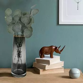 100 штук искусственных листьев листьев гинкго искусственные листья эвкалипта свадебный букет центральный элемент для дома рождественский фермерский декор вечеринка аксессуары серый/зелёный