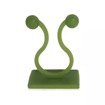 100 Pieces Plant Hook Self-adhesive Replacement Heavy Duty Seamless Fixing Punch-free Wall-mounted Clip Accessories small