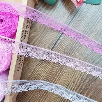 100 ярдов/рулон 20 мм кружевная ткань ажурная тесьма декоративный подарочный упаковочный материал ручная работа кружева своими руками 100yard