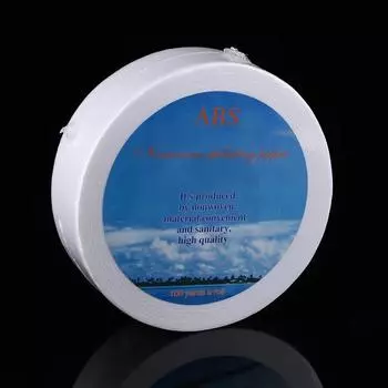 100 ярдов восковая бумага для удаления волос, рулон восковой бумаги, одноразовая бумага для удаления волос, нетканая бумага для депиляции, прочные восковые полоски