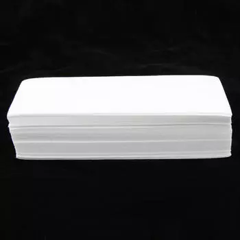 100 резинок для удаления волос/восковых полосок нетканого материала для ног