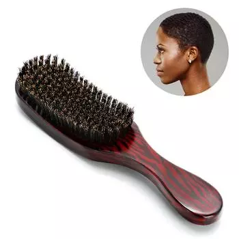 100% щетина кабана Wave Brush коричневая