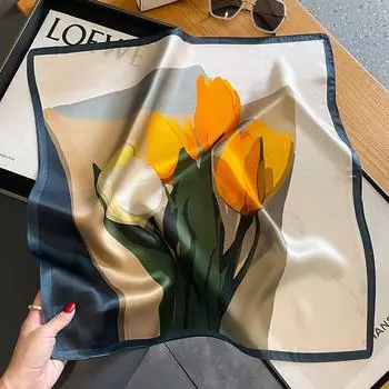 100% шелковый шарф женский квадратный шарф шарф платок шелковица весенний роскошный ободок хиджаб платки бандана высокое качество