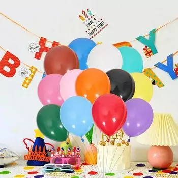 100 шт 10 дюймов латексные шары свадебный зал день рождения и свадебная сцена украшение матовые шары вечеринка украшение фиолетовый