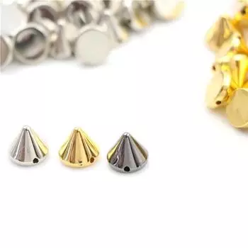 100 шт 10 мм круглые шипы заклепки сумка для рукоделия кожаные аксессуары для рукоделия серебряный