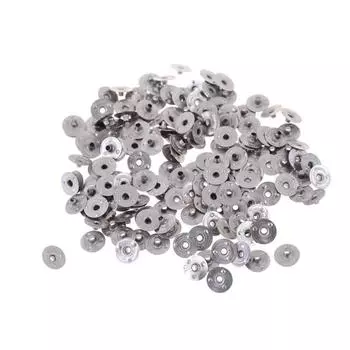 100 шт. 12,5x2,5 мм вощеный фитиль для свечей, металлические подставки, держатели для свечей, часть инструмента