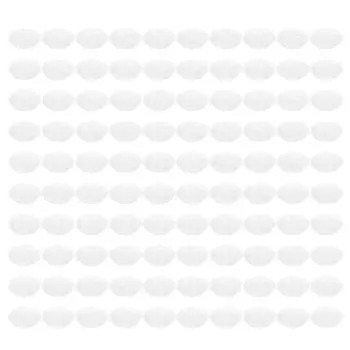 100 шт 16x4,5 см одноразовые бумажные вкладыши белые антипригарные фритюрные масляные бумажные круглые бумажные вкладыши для выпечки L