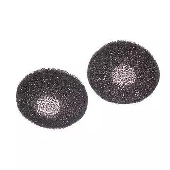 100 шт. 18 мм губчатые наушники-вкладыши для защиты наушников губчатый чехол для плоских наушников-вкладышей гарнитуры аксессуары