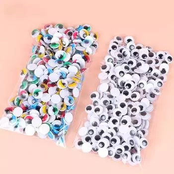 100 шт./200 шт. самоклеящиеся глаза для DIY скрапбукинга ремесленные проекты DIY аксессуары для кукол 100pcs B