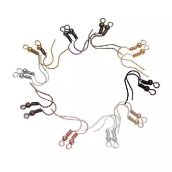 100 шт. 20*17 мм ушные крючки, застежки для сережек, провода для сережек для изготовления ювелирных изделий