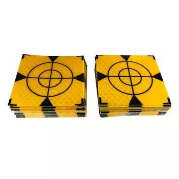 100 шт. 20/30/40/50/60 мм тахеометр рефлектор рефлектор отражатель мишень 20x20mm