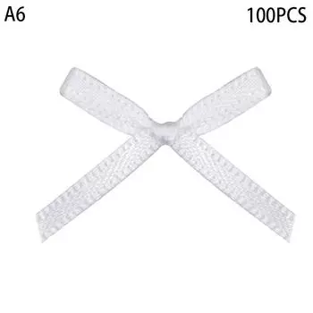 100 шт. 20-30 мм маленький размер атласная лента бант цветок DIY ремесло украшения ремесла аксессуары украшения принадлежности