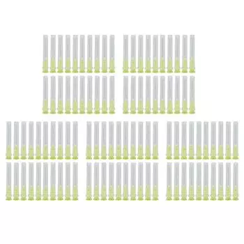 100 шт. 27G стоматологические очищенные эндо ирригационные одноразовые профессиональные стоматологические ирригационные иглы