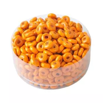 100 шт. 3*6 мм ручная работа для ожерелья, браслета, аксессуаров, деревянных конфетных цветов, счеты, рассыпные бусины-разделители, изготовление ювелирных изделий, бусины