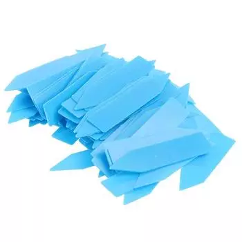 100 шт. 5*1 см этикетки для растений, комнатные бонсай, именная бирка, пластиковые многоцветные