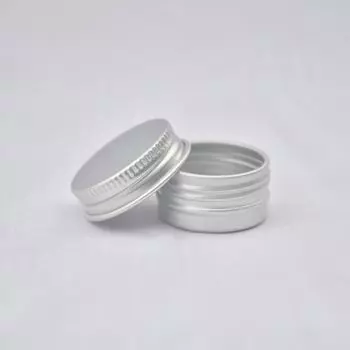 100 шт. 5 мл алюминиевая банка 5 г алюминиевый жестяной контейнер серебристого цвета
