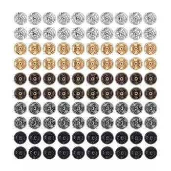 100 шт. 5 мм мини-кнопки-застежки 5 цветов, легкие миниатюрные кнопки с защитой от ржавчины