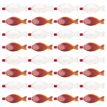 100 шт. 6,5/8 мл одноразовые бутылки для соуса, сашими, суши, уксуса, бутылки для приправ, контейнеры для приправ