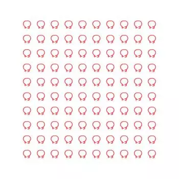 100 шт 8 мм голуби идентификационные ножные кольца для птиц ножные повязки без слов голуби принадлежности красный красный