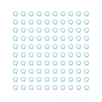 100 шт. 8 мм Идентификационные кольца для ног голубей Птицеводческие ножные браслеты Без слов Принадлежности для голубейЖелтые светло-синий