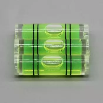 100 шт. 9,5*34 мм Цилиндрический пузырьковый уровень, Акриловый спиртовой уровень для рамочного телевизора или настенного телевизора