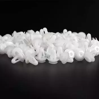 100 шт. 9 мм автомобильные крепежные зажимы универсальные автомобильные бамперы отверстие дверная панель зажим авто кузов толкающий фиксатор штифт заклепка автомобильные аксессуары