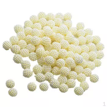 100 шт акриловые бусины Байберри свободные бусины DIY браслет ювелирные проекты 10mm