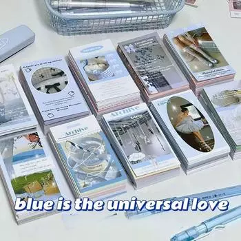 100 шт., американская коллекция Life, наклейка-печать для пузырчатого пакета, коробки для самолета, журнала для девочек, путевого альбома, скетчбука, украшения своими руками