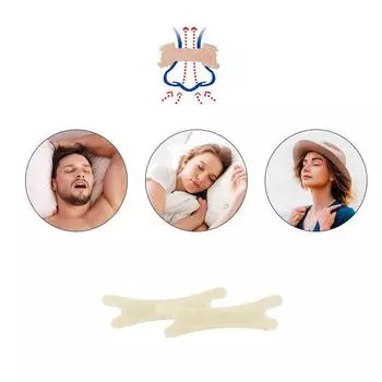 100 шт. антихраповые назальные полоски для облегчения дыхания, уменьшающие храп, наклейка S