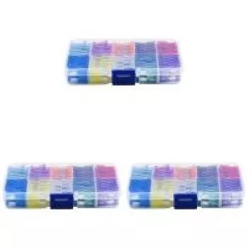 100 шт. автомобильных предохранителей 15A 20A 25A 30A 35A 10 типов набор автомобильных предохранителей ассортимент автомобильных предохранителей