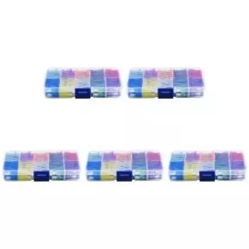 100 шт. автомобильных предохранителей 15A 20A 25A 30A 35A 10 типов набор автомобильных предохранителей ассортимент автомобильных предохранителей