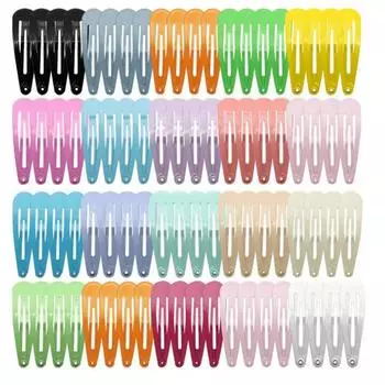 100 шт., аксессуары для волос с принтом, капающая заколка для волос, заколка принцессы, корейская заколка для волос, головной убор с героями мультфильмов, однотонные заколки для девочек A