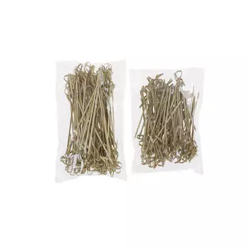 100 шт бамбуковая вилка для фруктов, десертов, еды, коктейля, сэндвича, вилка, палочка для выбора шампура 9cm