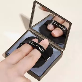 100 шт. бамбуковых промокательных бумаг с зеркалом и пуховкой для макияжа, освежающие портативные наборы инструментов для контроля жирности кожи, впитывающие салфетки для лица