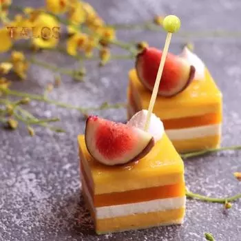 100 шт., бейсбольные бамбуковые палочки для коктейлей, спортивные шампуры с шаровым наконечником, 4,7 дюйма, палочки для закусок для фруктов, сыра, кексов, мясные товары для вечеринок Mixed Style