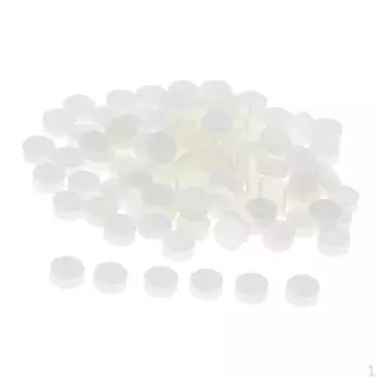 100 шт. белая гитарная накладка на гриф, инкрустация для подарка, как описано, 6,3x2,5 мм