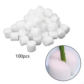 100 шт., беспочвенные губки для выращивания рассады, садовый инструмент, плантатор для выращивания D32x30mm