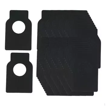 100 шт. бирки для бутылок вина, отличительные этикетки для напитков, подвесные двухсторонние этикетки для шампанского чёрный