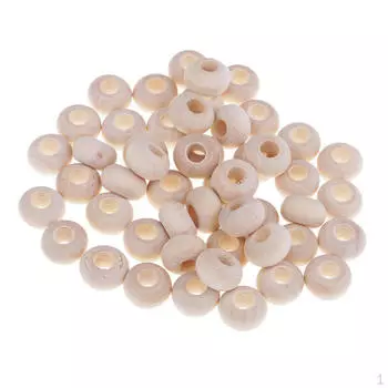 100 шт., большие отверстия, 5 мм, бусины для счетов, оптовые партии для изготовления ювелирных изделий, рукоделие, макраме