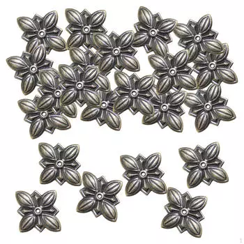 100 шт. бронзовые гвозди для обивки, гвозди, прочные декоративные шпильки для ювелирного шкафа, деревянный декор 19mm