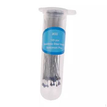 100 шт., булавки для насекомых, энтомология, наука, образование, монтаж образцов Diameter 0.27mm