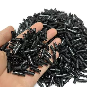 100 шт., булавочные кирпичи, игрушки для технических масс, MOC, DIY, строительные блоки, совместимые с 2780 61332, высокотехнологичные