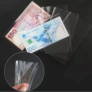 100 шт. бумажные деньги для банкнот, альбом для сбора страниц, держатели, чехлы для альбома с 3 отделениями, защита листов